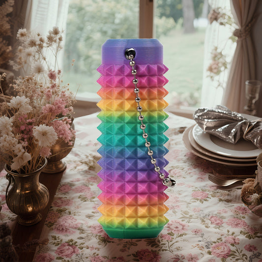 SpikeEase 3D Fidget & Palm Massage Keychain